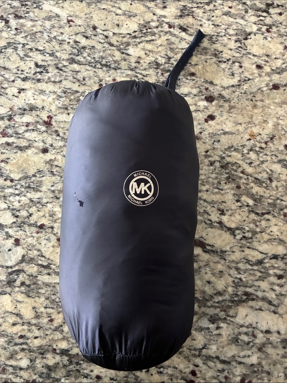 Michael Kors Black women,s jacket. Duffel Bag Pouch with MK Logo